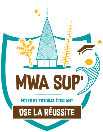 Logo Mwa Sup, Foyer et tutorat étudiant à Nouméa, Nouvelle-Calédonie